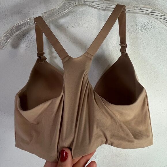 Soma ladies bra 36DDD tan brown Enbliss front closure racer back - Picture 5 of 8